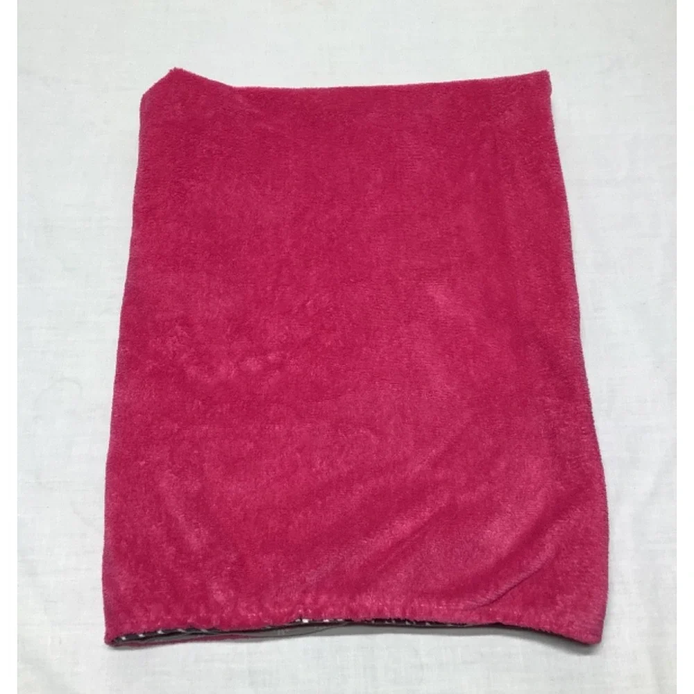 Trend Lab Baby Blanket Patchwork Black Pink and White 32